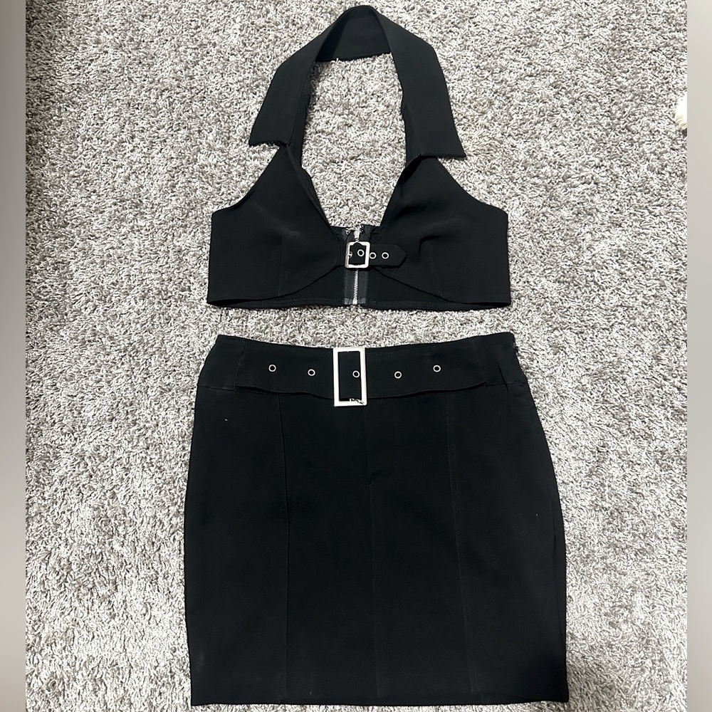 Mini skirt set